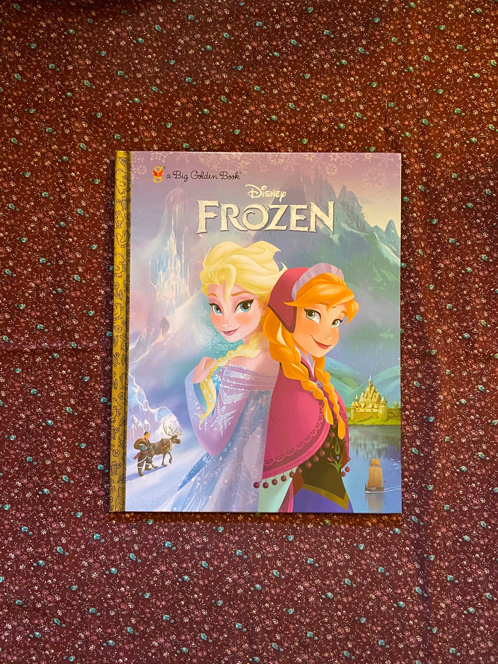 Frozen Big Golden Book 2013 hardcover 11x9 Etsy