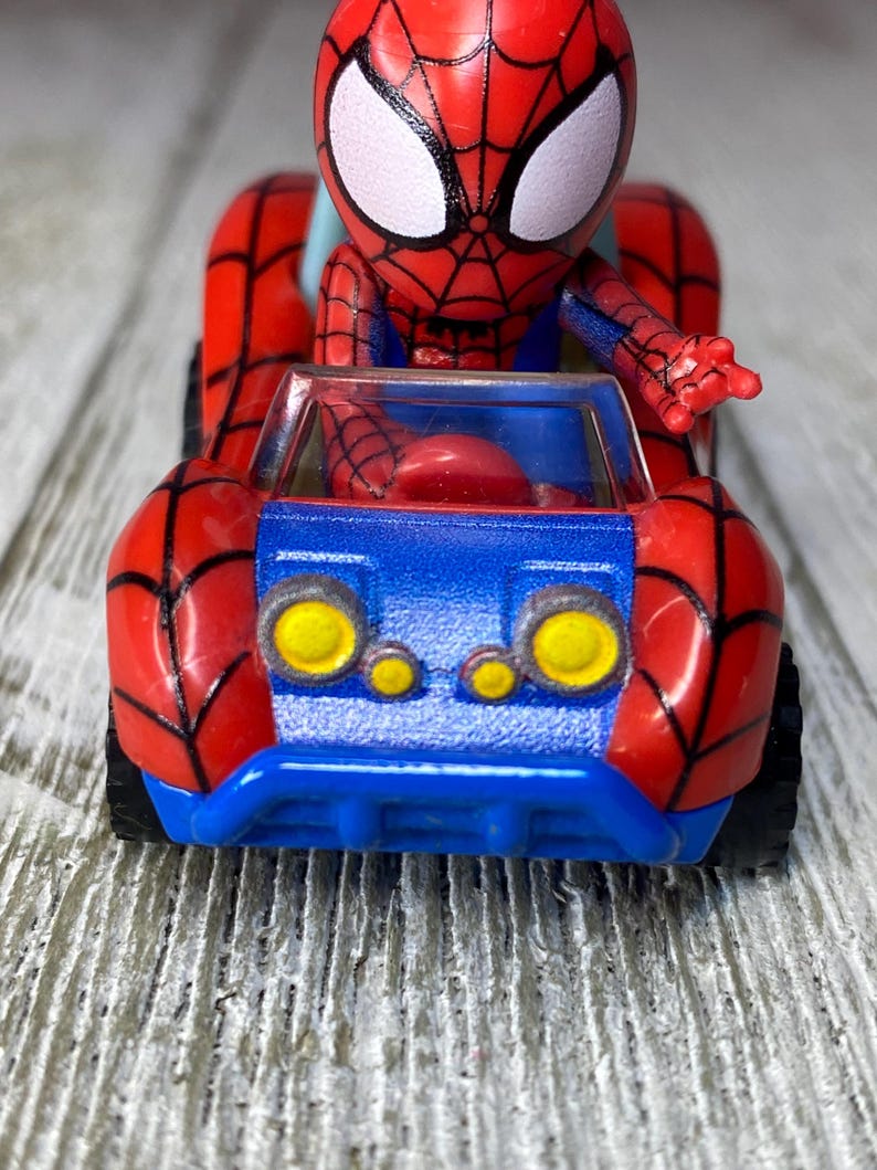 Hot Wheels Racer Verse Marvel Spiderman 2.25” Diecast Car (See Description) bild 10