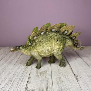 PAPO Stegosaurus Dinosaur 8” Figure Figurine Model (2005 PAPO) Flaws/See Description