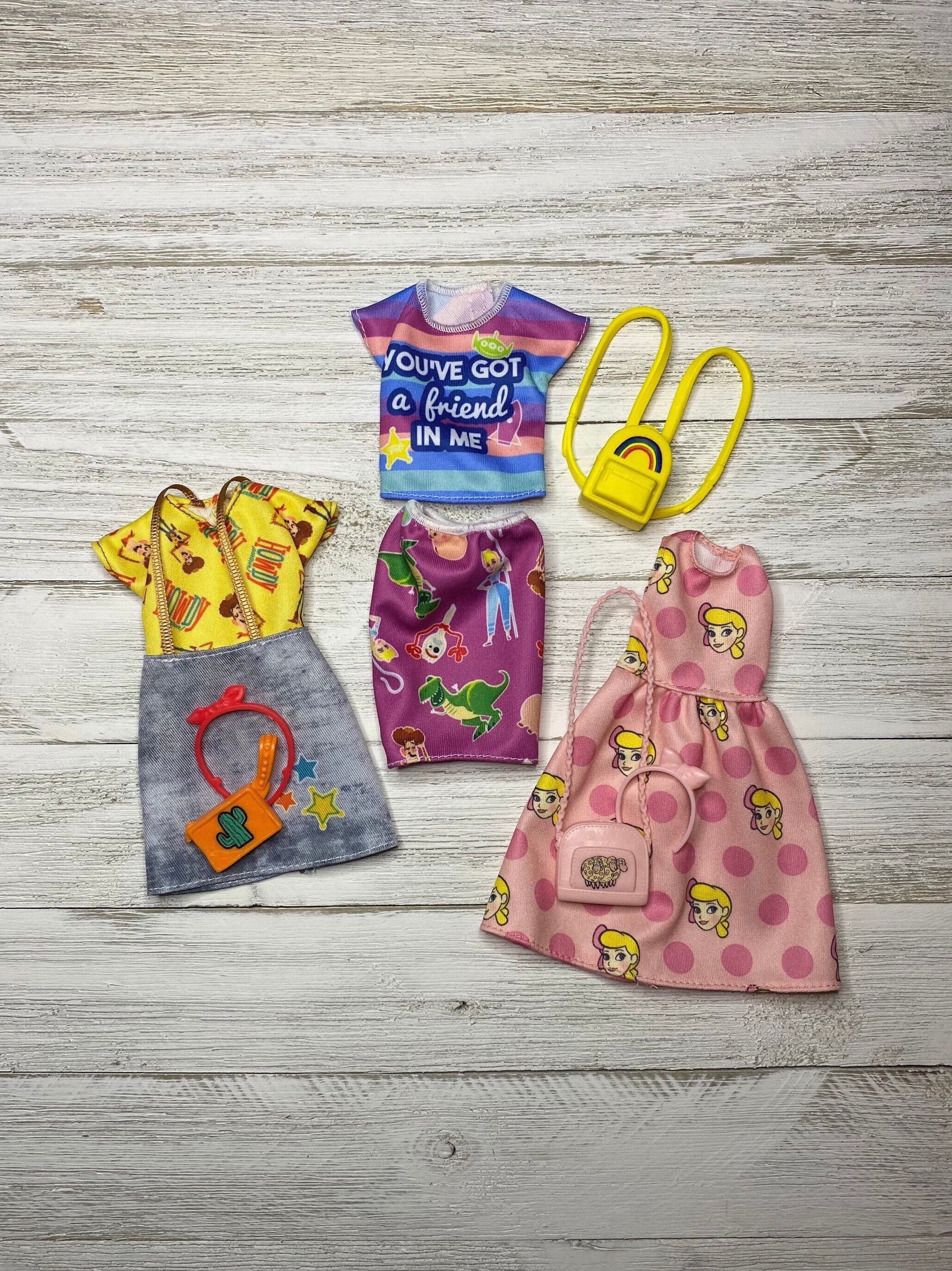 Barbie Doll Toy Story Outfits includes All 3 Outfits Barbie - Etsy