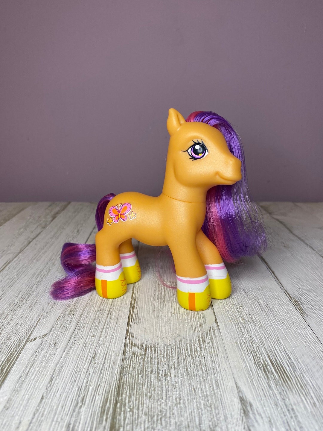 MLP G3 Scootaloo Brushable Pony W/painted on Tennis Shoes - Etsy