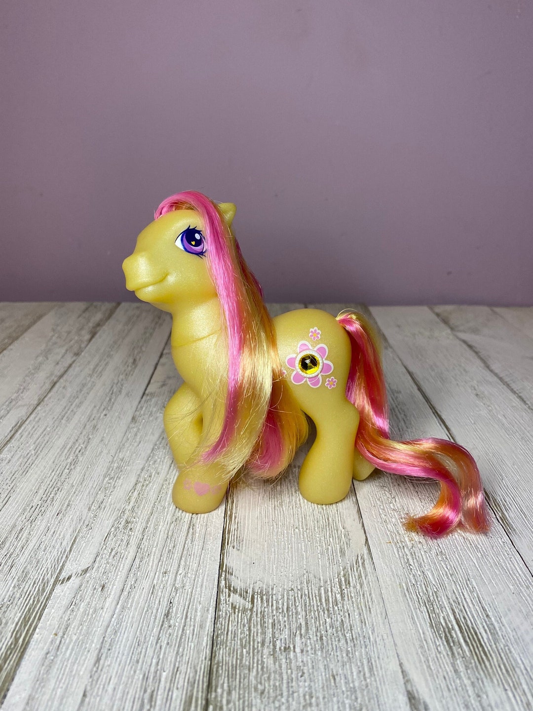 MLP G3 Gem Blossom Brushable Pony 2004 Hasbro My Little Pony - Etsy