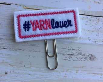 Yarn Lover Planner Clip/Bookmark