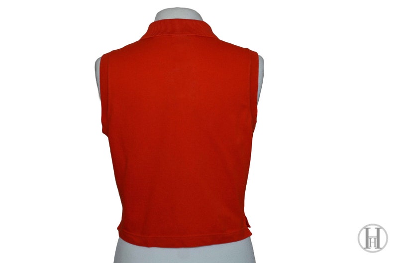 LACOSTE Vintage Sleeveless Tennis Polo