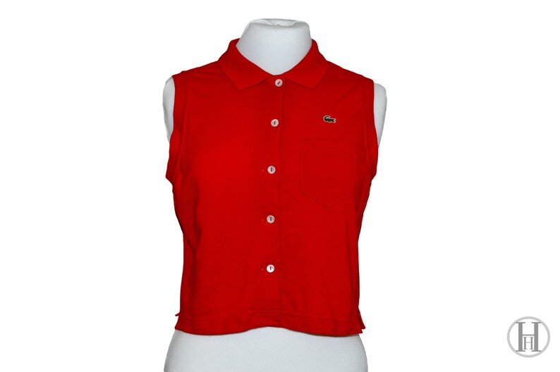 LACOSTE Vintage Sleeveless Tennis Polo