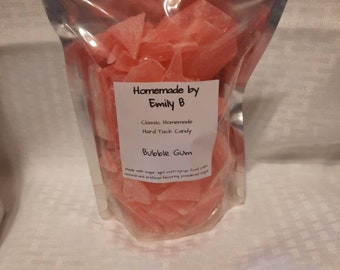 Bubble Gum Hard Tack Candy