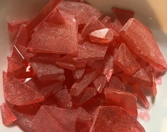 Strawberry hard tack candy