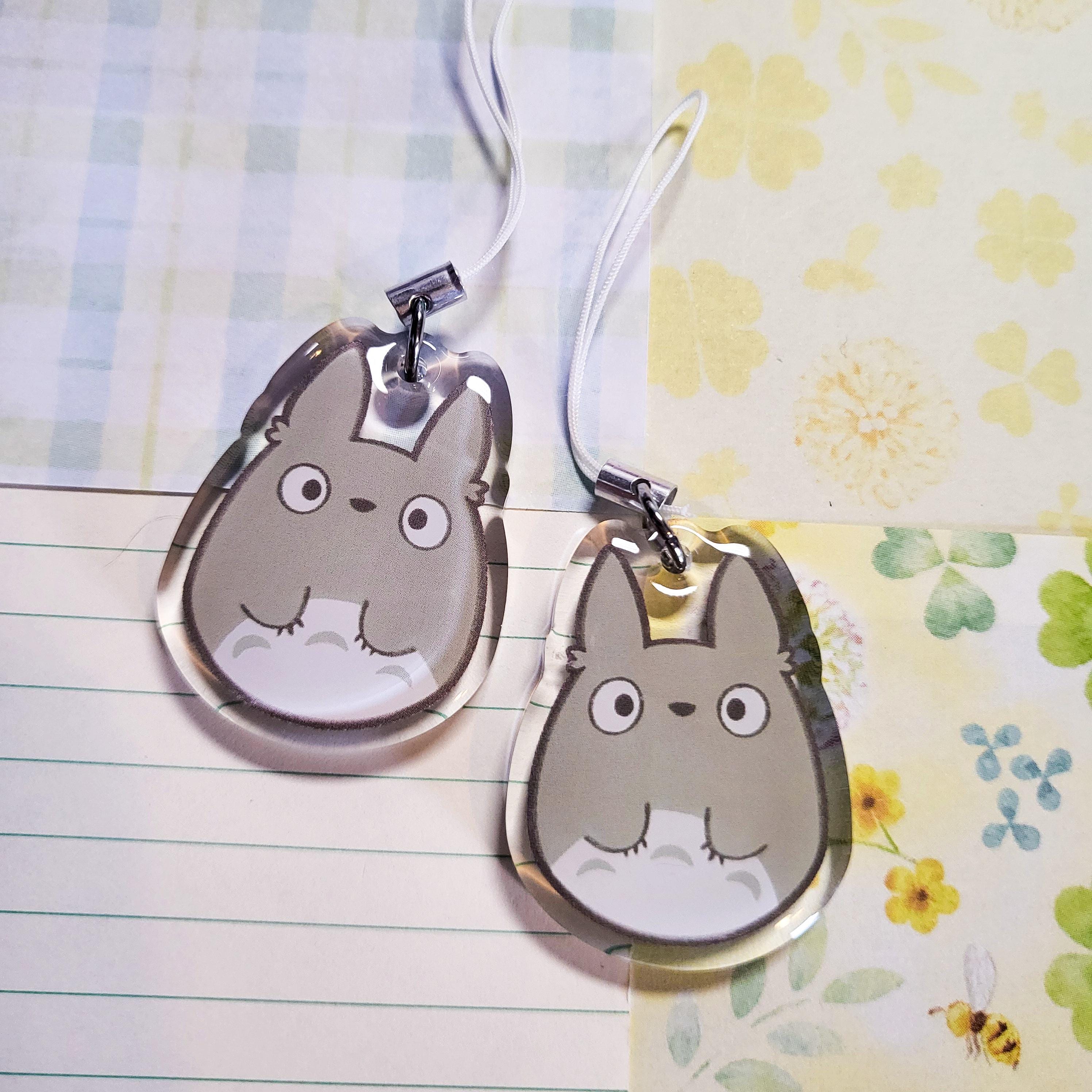 My Neighbor Totoro Studio Ghibli Charm || 1.5" Acrylic Phone Charm - Etsy