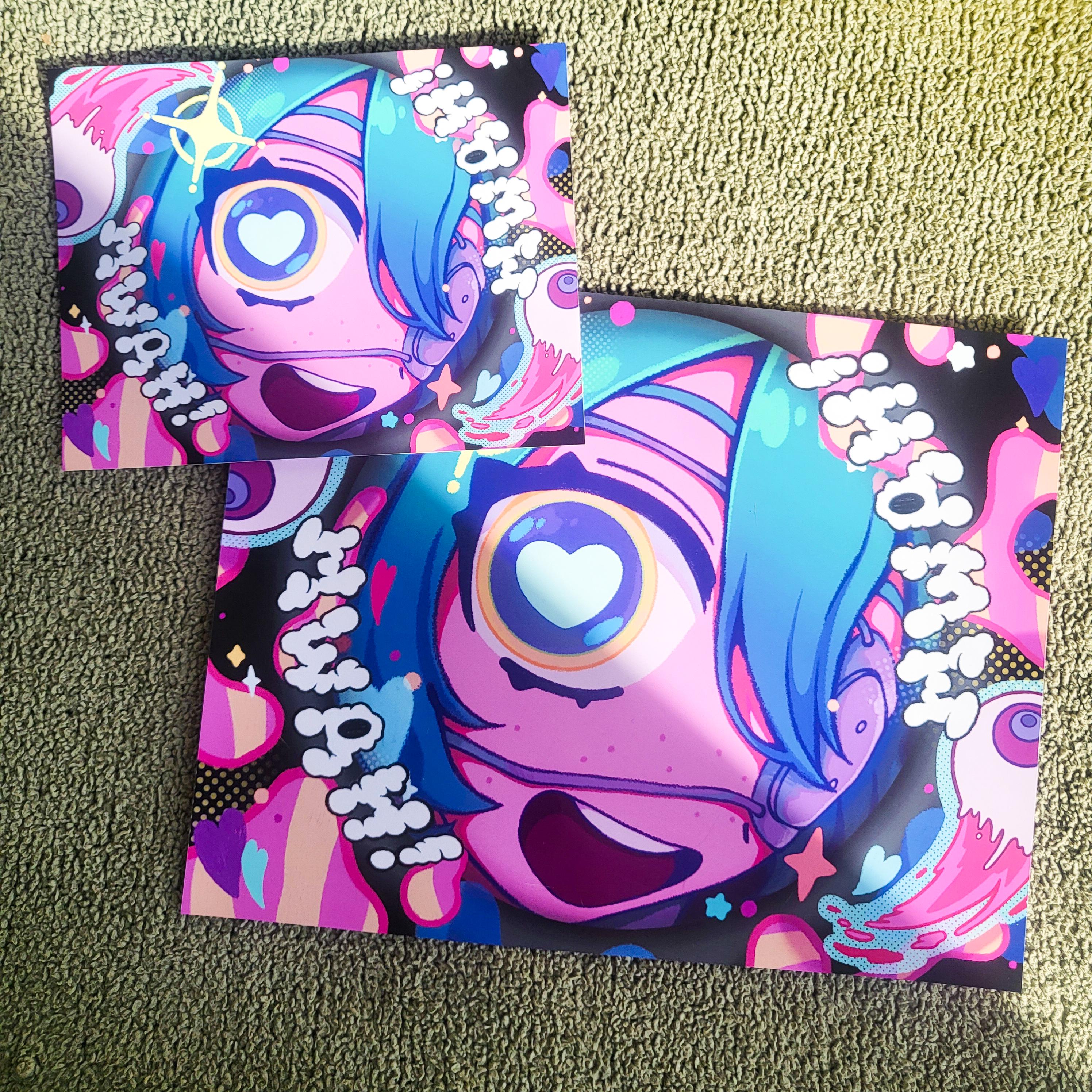 Monitoring Miku Print! || 11x14