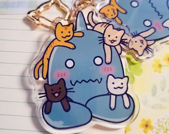 Metal alchemist with cats anime keychain || 2.5" acrylic keychain