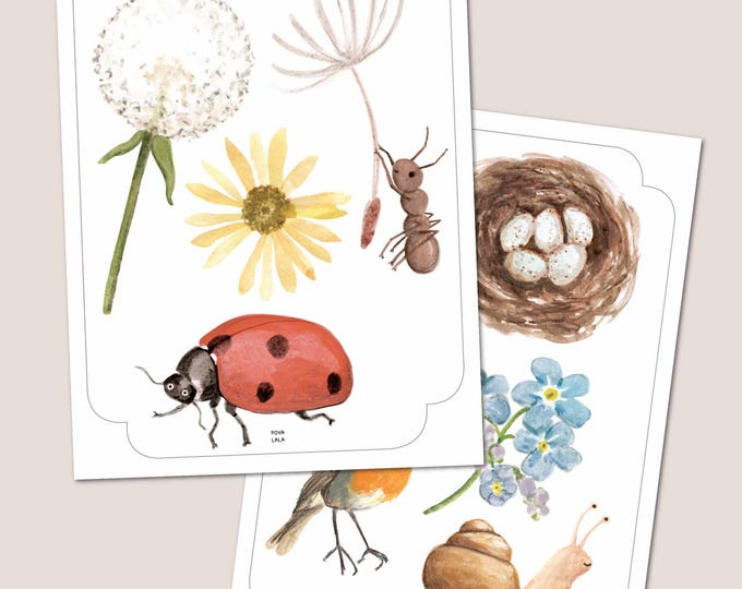 printable SPRING DECORATIONS - craft a garland for spring/summer and other decor