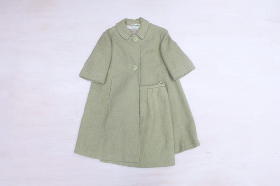 Vintage 60s 'Carven' Green Skirt Suit