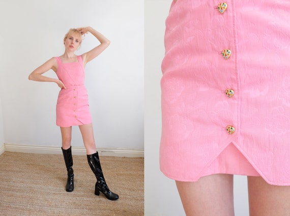 Vintage 60s Pink Mini Dress
