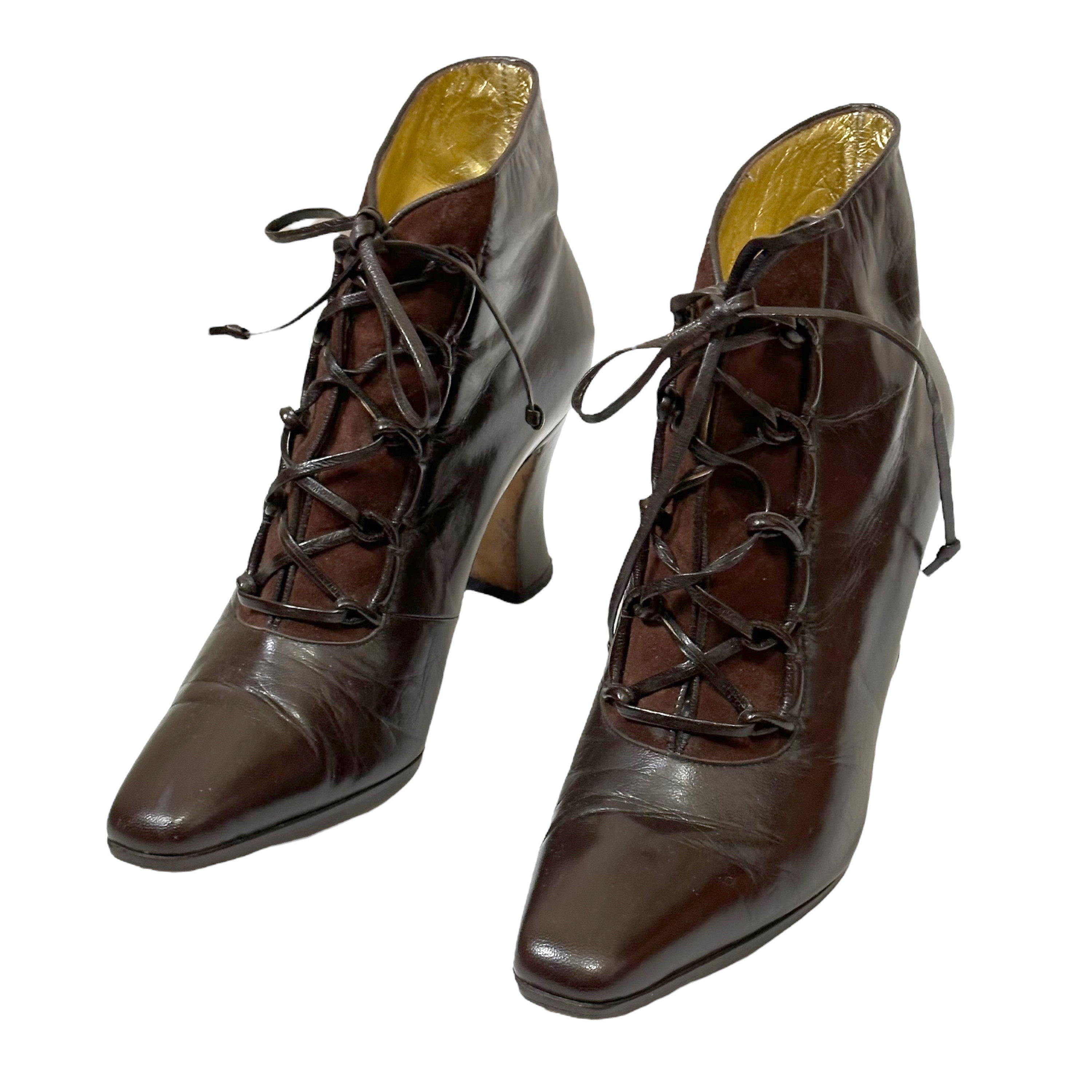 Low Heel Ankle Boots Etsy Singapore