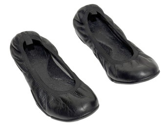 Vintage 00s &#39;DKNY&#39; Ballet Flats (Size UK 4 EU 37 Us 6.5)