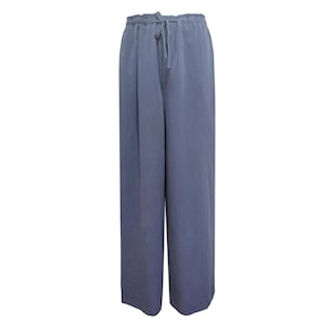 パンツ archive KENZO gray wool wide slacks 90s Vintage 90s Kenzo Wide-leg Wool Trousers Size M/ 28