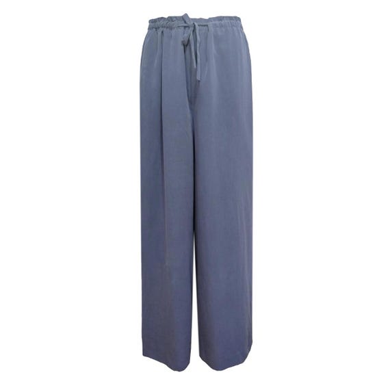 Vintage 90s 'kenzo' Grey Wide Leg Trousers - Etsy UK