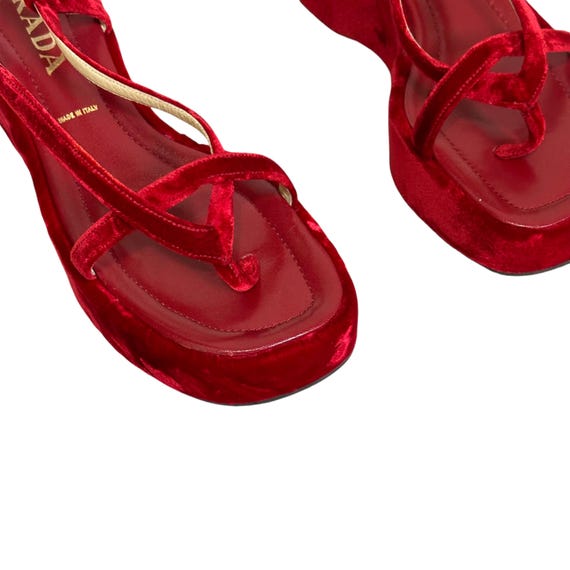 PRADA＊Velvet platform sandals ベルベットサンダル 95mm＊送込 21293046_51255506_600.jpg