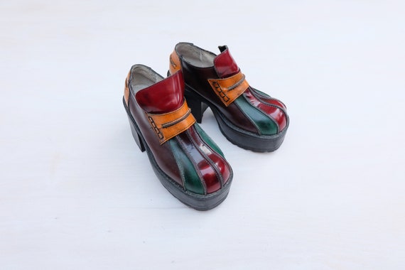Vintage 90s does 70s 'El Dantes' Platform Moccasin