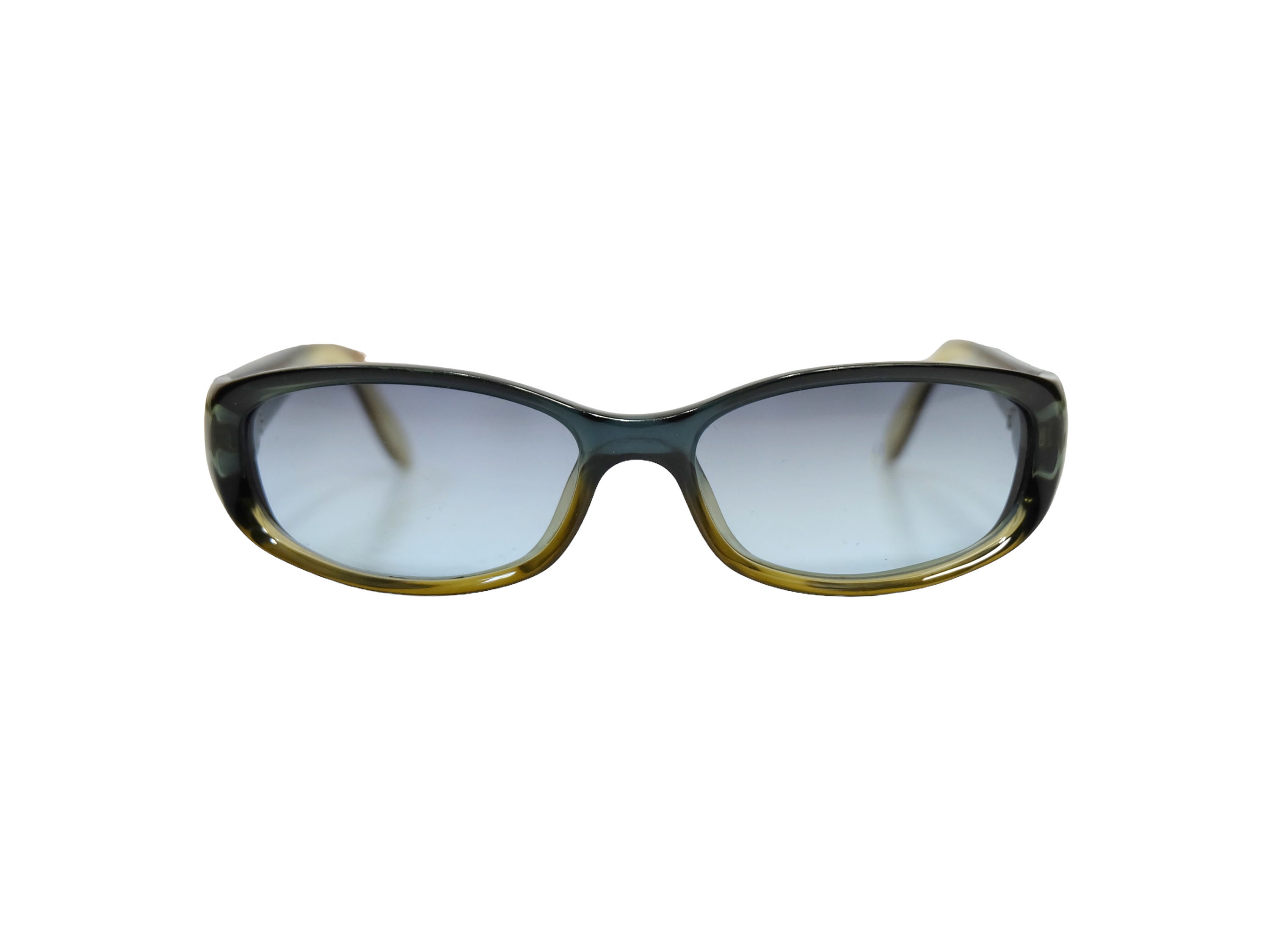 小物 00s archive GUCCI sunglasses y2k Vintage 2000 'gucci' Green Gradient Sunglasses - Etsy Canada