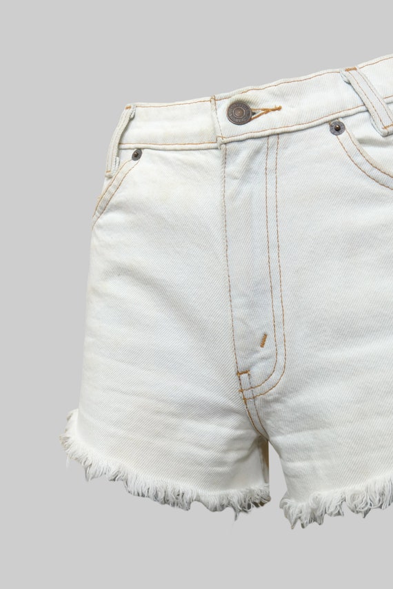 Vintage 90s does 70s 'Levi's' Orange Tab Cut Off … - image 3