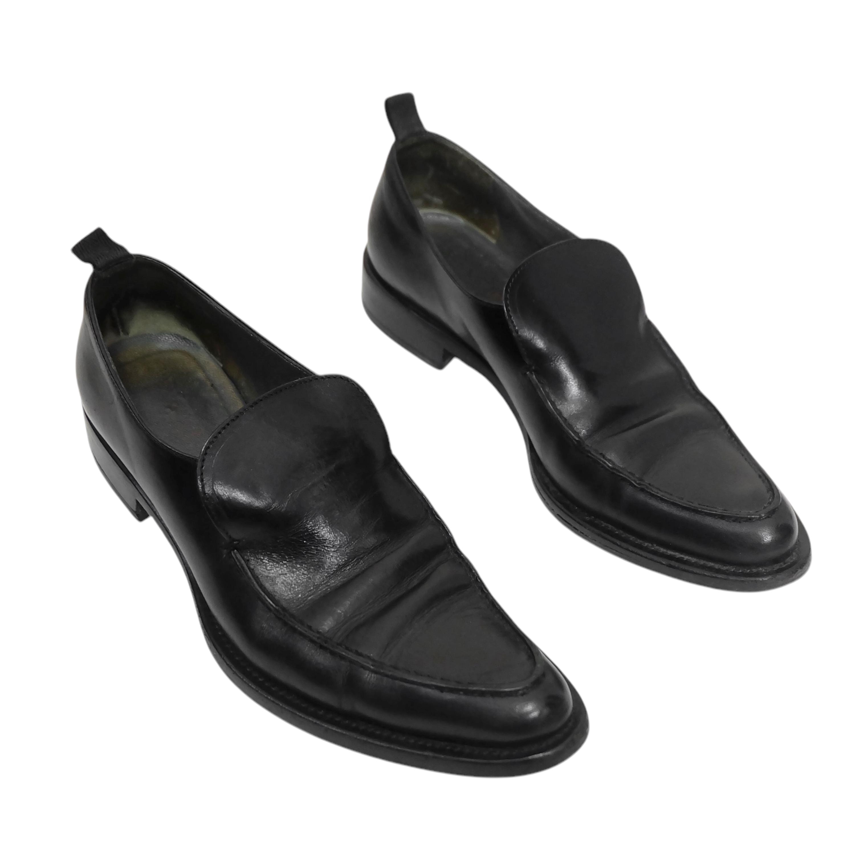 靴 miumiu archive 90s square toe loafers miumiu archive 90s square toe loafers