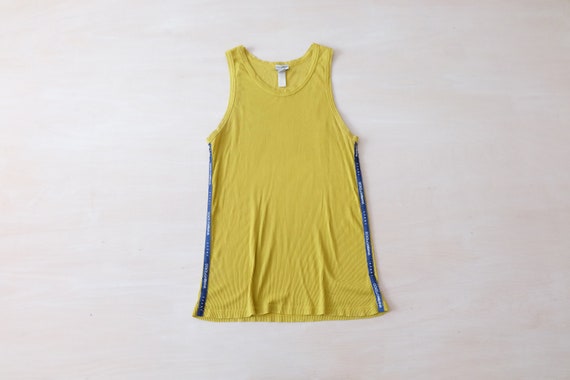 Vintage 00s 90s 'Dolce & Gabbana' Mustard Long Tan