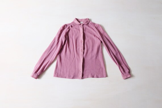 Vintage 60s Purple Blouse