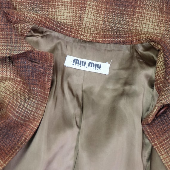 Vintage 1995 'miu Miu' Coat - Etsy