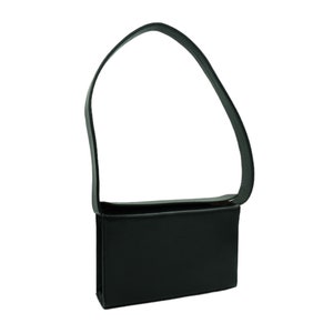 Vintage 90s Black Leather Handbag
