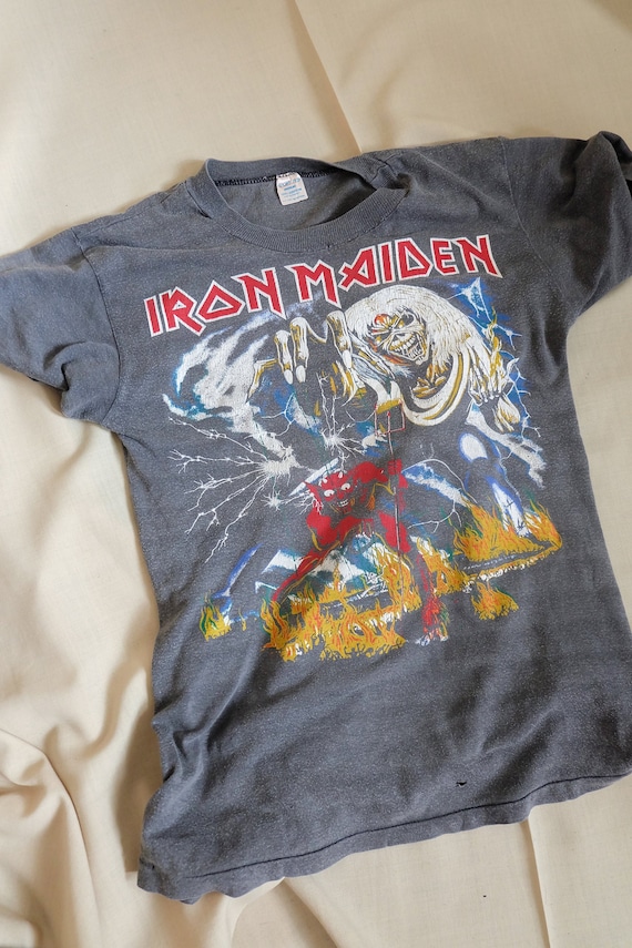 rare iron maiden shirts