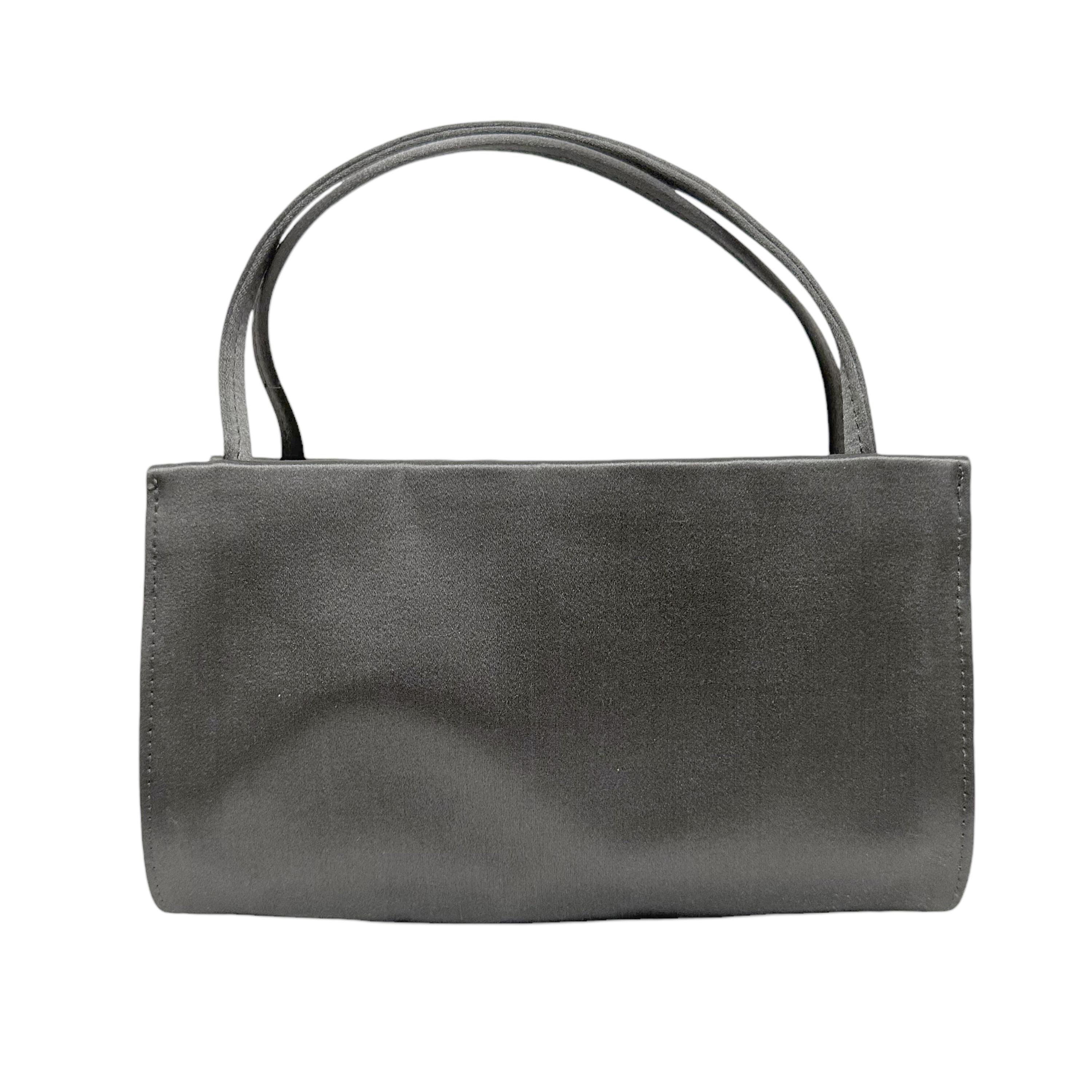 Vintage 90s 'Ferre' Satin Handbag