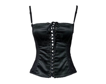 Vintage 2001 &#39;Dolce & Gabbana&#39; Lace Corset