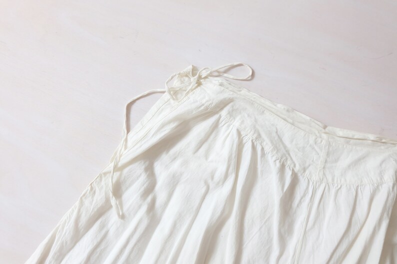 Antique White Cotton Bloomers