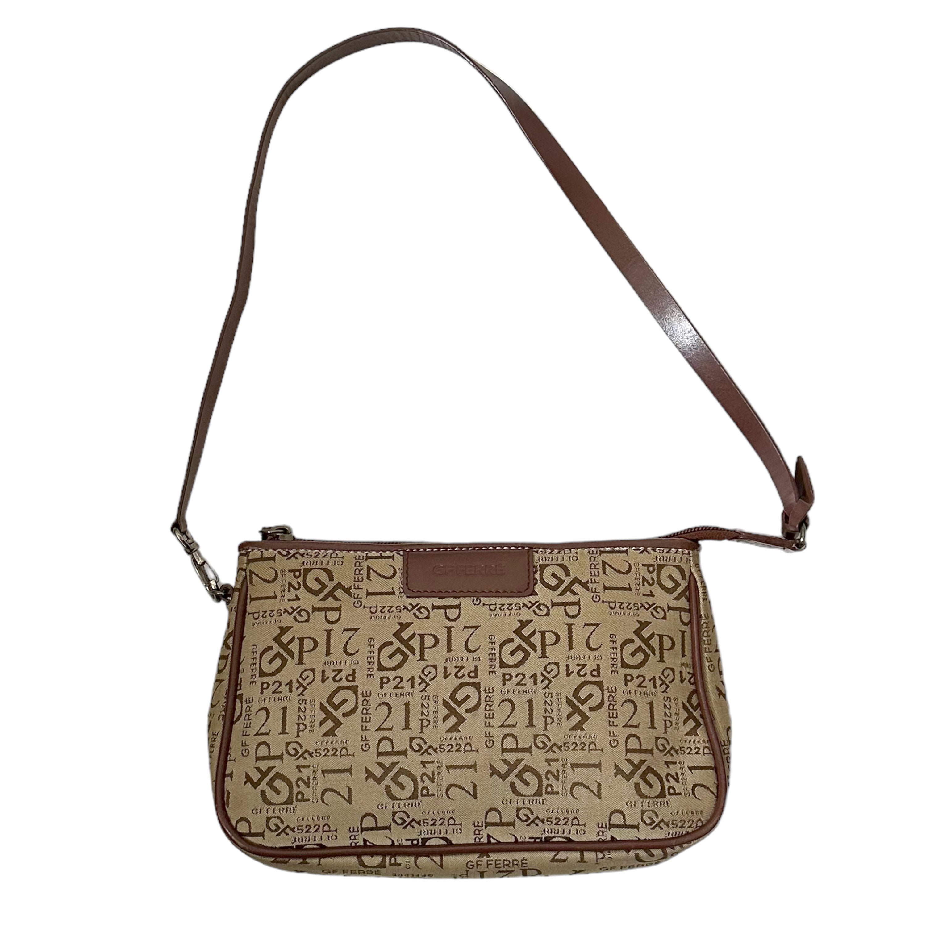 Vintage 00s 'Ferre' Shoulder Handbag