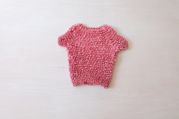 Vintage 90s Pink Popcorn T-shirt Top