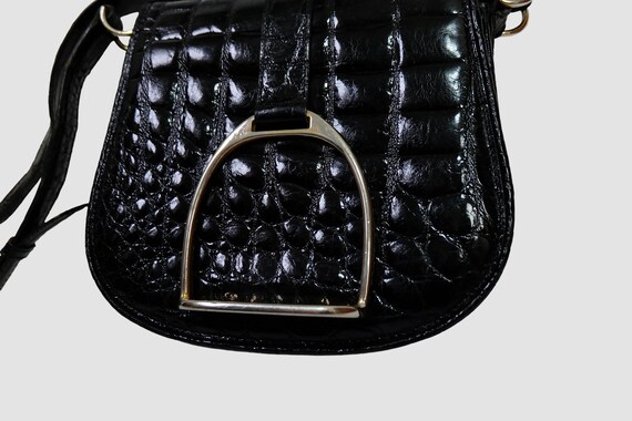 Vintage shoulder bag, pouch bag, brown leather, handbag, Louise Fontaine, designer bag, Belgium designer