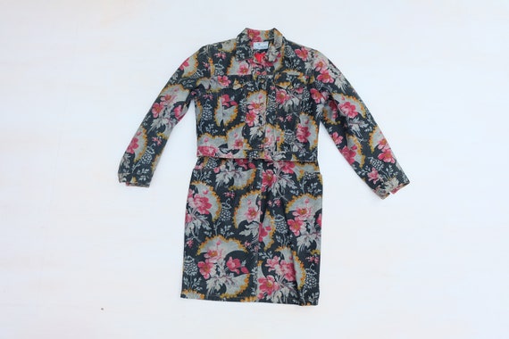 Vintage 90s 'Kenzo' Floral Skirt Suit