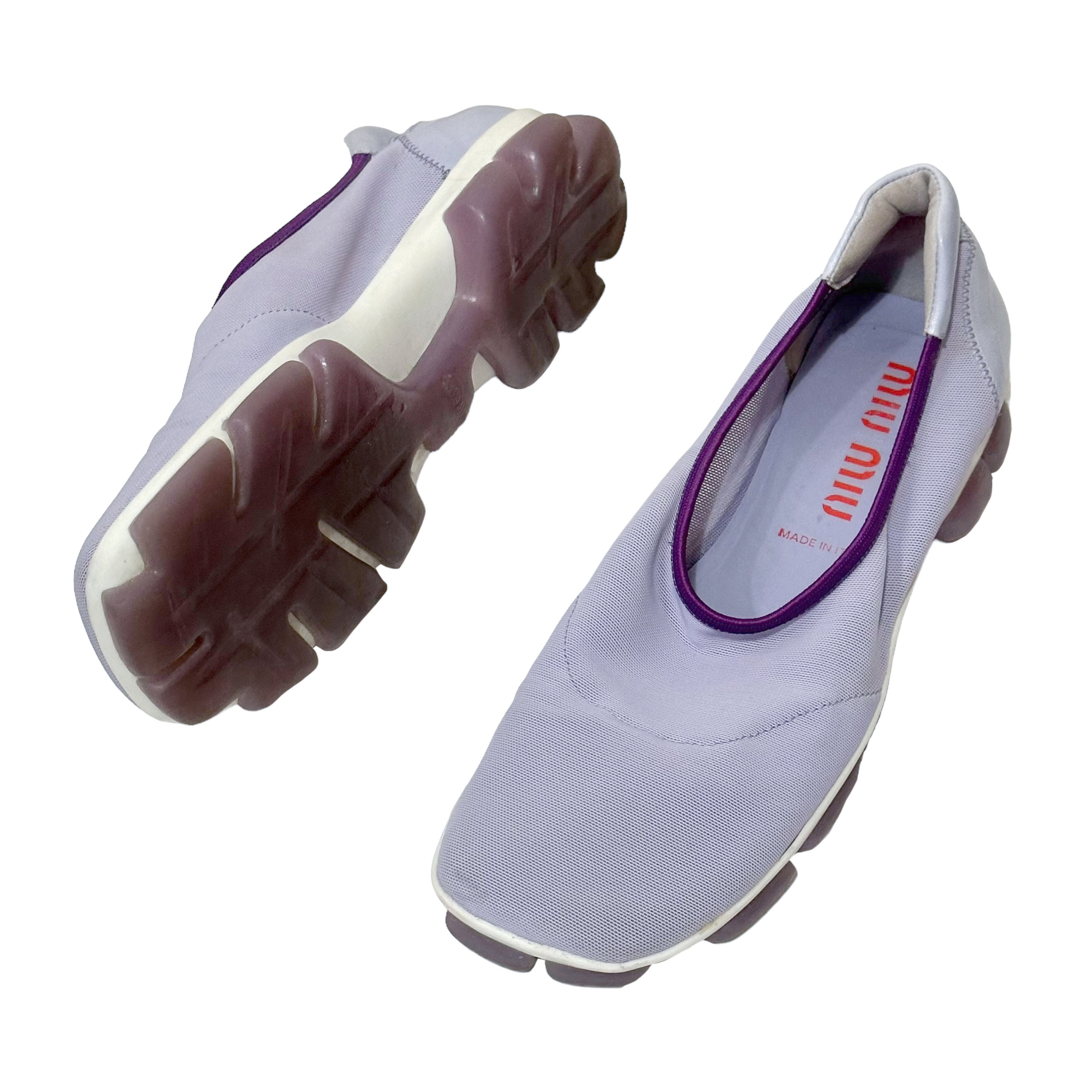 Vintage 1999 'miu Miu' Ballet Flats (size UK 8 IT 40 US 10.5