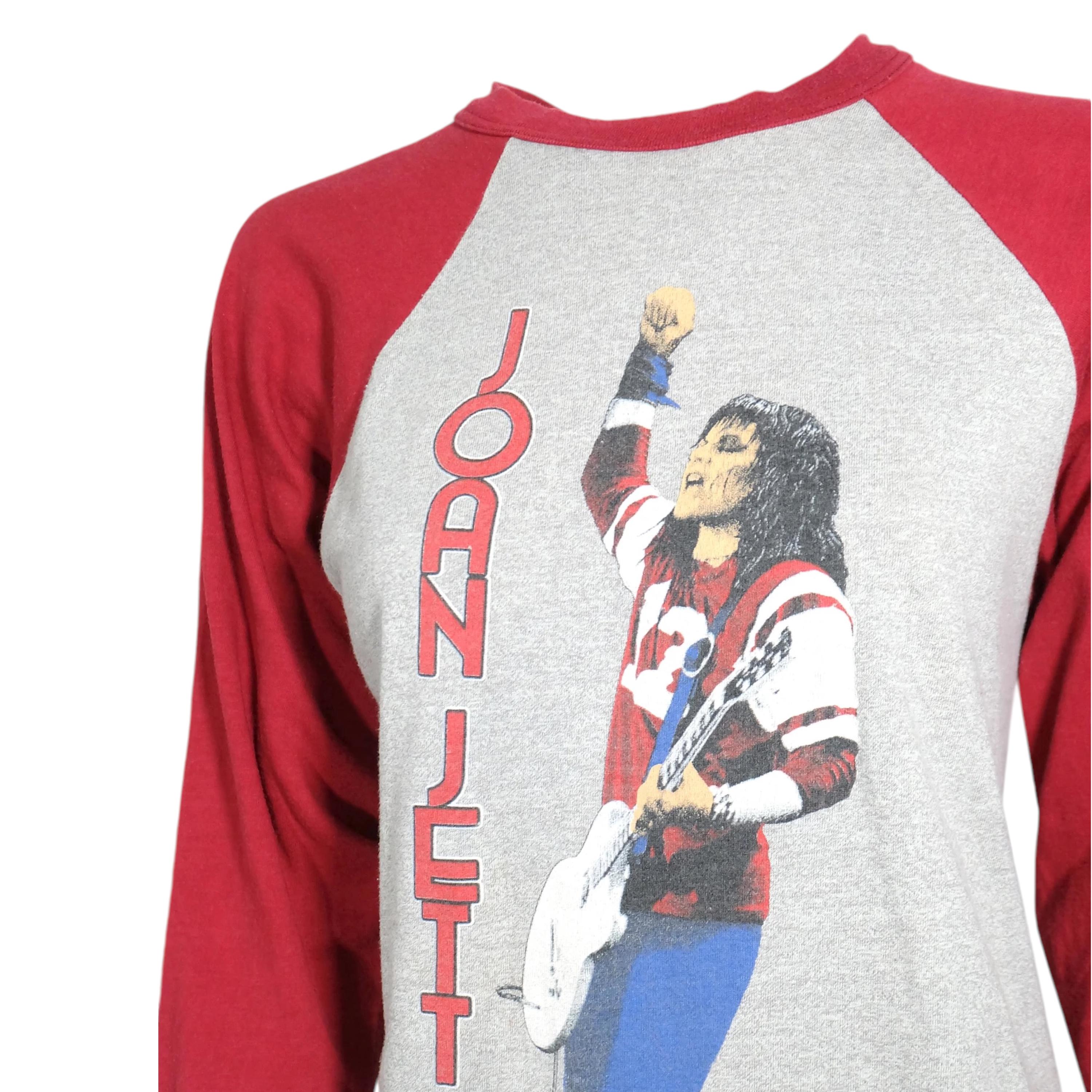 80年代のヴィンテージ ジョーン ジェット ベースボール Tシャツ - Etsy 