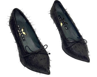 Vintage 00er-Jahre-Schuhe mit Absatz (Größe UK 8 EU 41 US 10,5)