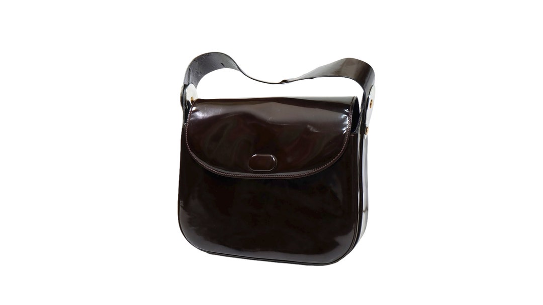 Vintage 90s 'charles Jourdan' Brown Handbag - Etsy