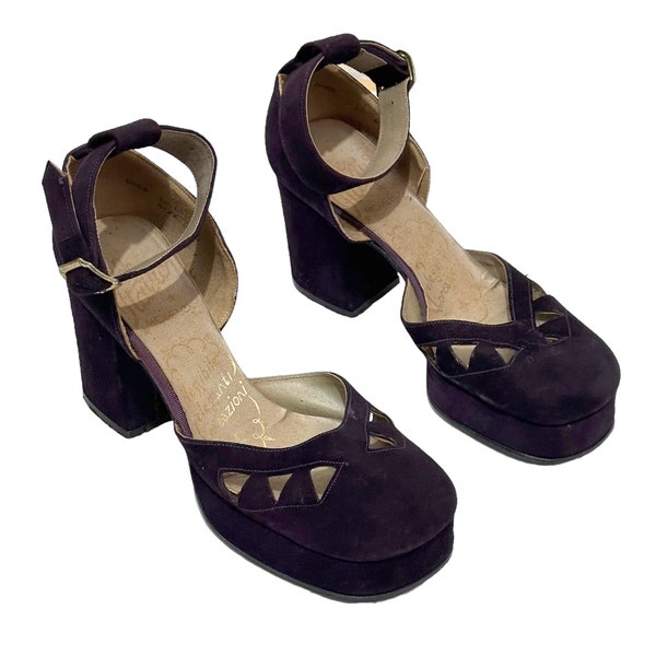 70s platform shoes women's