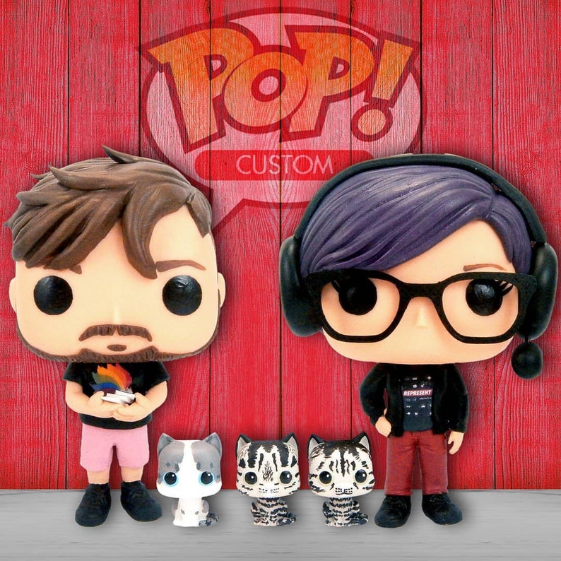 Custom Funko Pop 2 Pack. Wedding Cake Toppers. Wedding or | Etsy