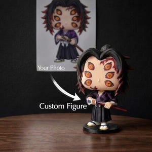 Custom POP from photo. Decorative collectible handmade figurine. Any Level of Complexity
