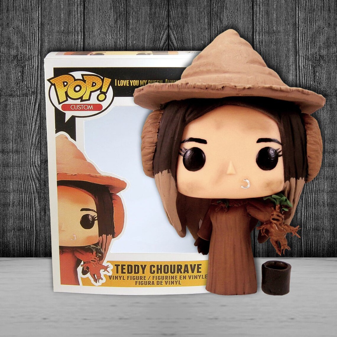 custom funko pop with box