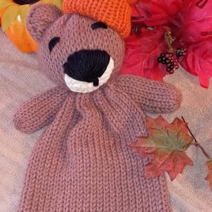 Knit/Crochet Bestie Buddy Bear/Lovey Bear