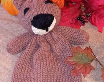 Knit/Crochet Bestie Buddy Bear/Lovey Bear