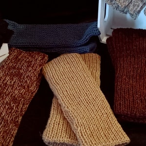 Knitted Hand Warmers/Fingerless Gloves