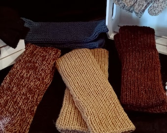 Knitted Hand Warmers/Fingerless Gloves